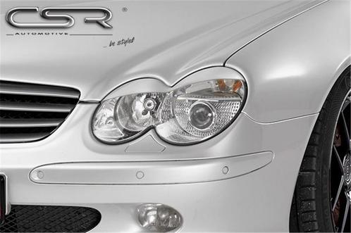 Koplampspoilers voor Mercedes SL-Klasse R230 2001-2008 ABS, Auto diversen, Tuning en Styling, Ophalen of Verzenden