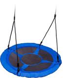 Nestschommel blauw van 600D polyester 95 cm diameter scho..., Kinderen en Baby's, Speelgoed | Buiten | Speeltoestellen, Ophalen of Verzenden