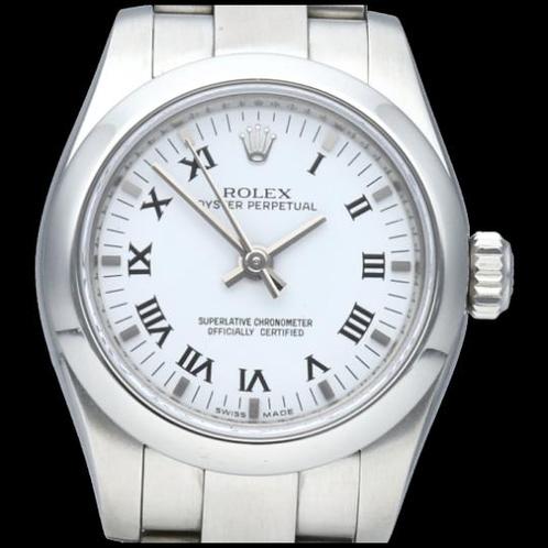 Rolex Oyster Perpetual Lady 26 176200 uit 2017, Handtassen en Accessoires, Horloges | Dames, Verzenden