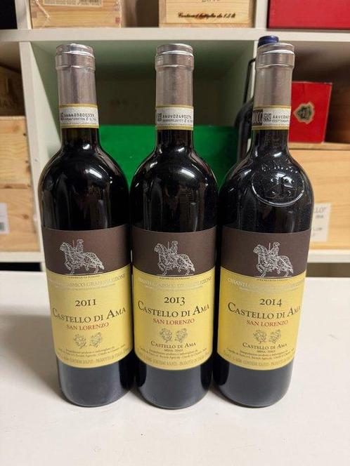 2011 2013, 2014 Castello di Ama San Lorenzo Gran Selezione, Verzamelen, Wijnen