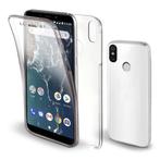 Xiaomi Mi A1 Full Body 360° Hoesje - Transparant TPU, Verzenden