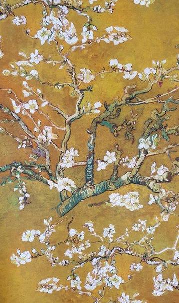 Tissu Van Gogh Fleur damandier-300x280cm- Artmaison