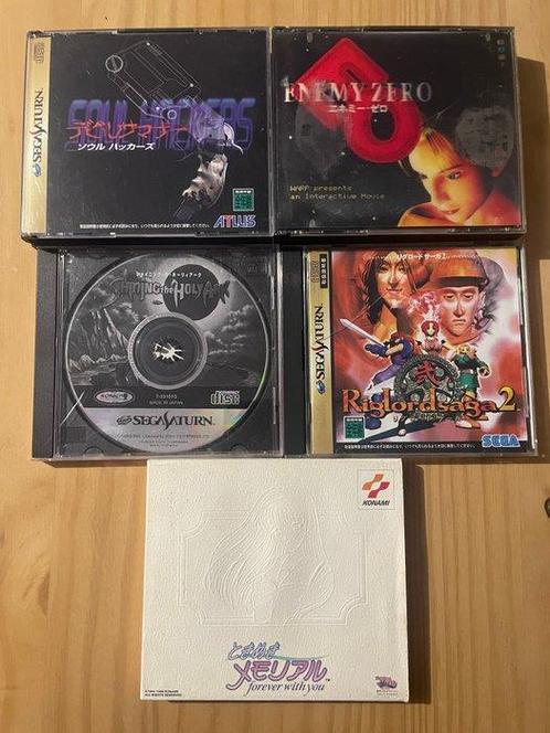 Sega - Saturn - lot of 10 Japanese import - Videogame - In, Games en Spelcomputers, Spelcomputers | Overige Accessoires