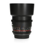 Samyang 85mm T1.5 AS UMC II - Canon EF, Ophalen of Verzenden, Zo goed als nieuw