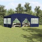 vidaXL Partytent Blauw 600 x 400 x 266 cm Polyetheen, Tuin en Terras, Verzenden, Nieuw