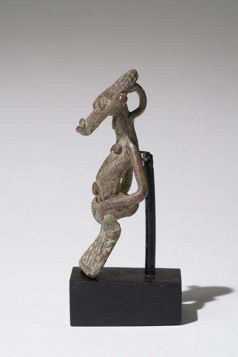 Une sculpture en bronze - Kulango - Côte dIvoire (Sans Prix, Antiek en Kunst, Kunst | Niet-Westerse kunst