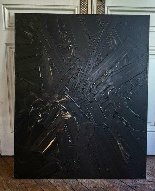 Bruno Cantais (1966) - Hommage à Soulages - XL, Antiek en Kunst, Kunst | Schilderijen | Modern