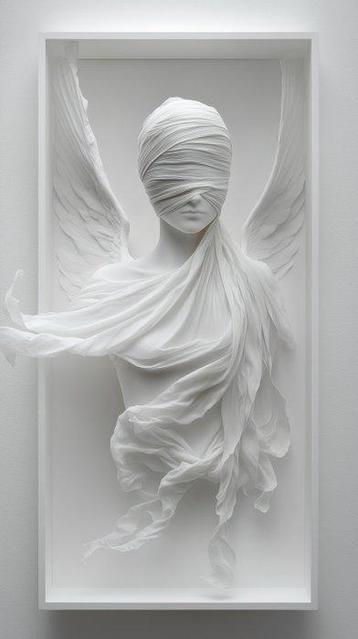 Artxlife - Abstract Silk Angel Frame [XXL]