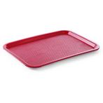 Dienblad | Polypropyleen | Rood | Stapelbaar |, Verzenden, Nieuw in verpakking