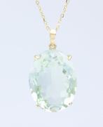 Sans prix de réserve - Collier - 14 carats Or jaune Quartz, Nieuw