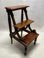 Trapje - bibliotheektrapje - Hout - oude bibliotheektrap