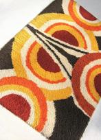 Vloerkleed - 125 cm - 90 cm - Zweedse Rya-Rug Wol