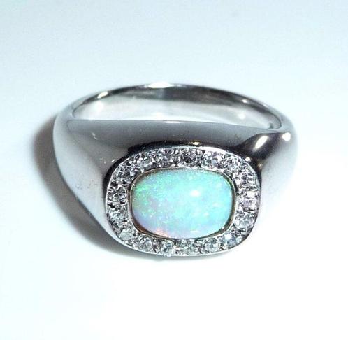 Ring - 18 karaat Witgoud - 1.75ct. tw. Diamant (Natuurlijk), Handtassen en Accessoires, Ringen