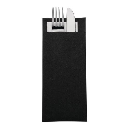 Bestekzakje | Incl. Servet | Papier | 500 Stuks | 195x57mm, Zakelijke goederen, Horeca | Keukenapparatuur, Nieuw in verpakking