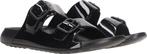 Ecco Slippers zwart Leer - Dames - Maat 42 Cozmo (Schoenen), Verzenden, Nieuw
