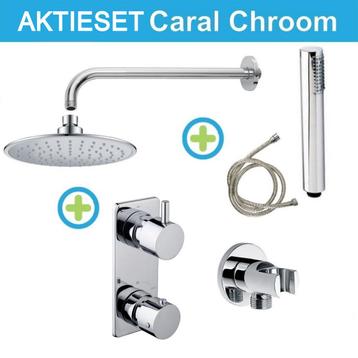 ACTIE Wiesbaden Inbouw Regendouche | Caral | Rechthoek, Ophalen of Verzenden, Kraan