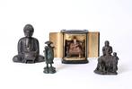 Boeddhistische objecten - Vierdelige boeddhistische, Antiek en Kunst
