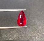 Zonder minimumprijs - 1 pcs Rood Robijn - 1.02 ct - Gem, Handtassen en Accessoires, Edelstenen, Nieuw