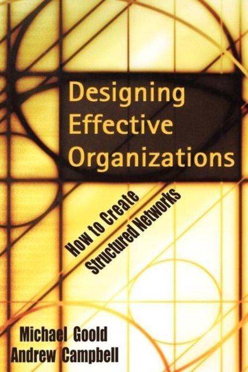 Designing Effective Organizations 9780787960643, Boeken, Overige Boeken, Gelezen, Verzenden
