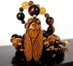 Tijgeroog - Ketting - Amulet - Lebensmücken - Renaissance en, Antiek en Kunst