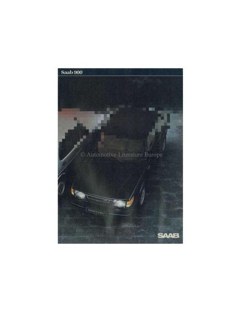 1984 SAAB 900 BROCHURE NEDERLANDS, Livres, Autos | Brochures & Magazines, Enlèvement ou Envoi
