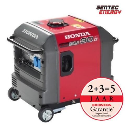 Stroomgroep Generator Honda EU30is 3 kVA, 230V, Doe-het-zelf en Bouw, Aggregaten, Benzine, Nieuw, Elektrisch startend, Geluidgedempt