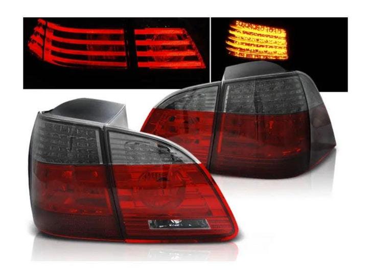 LED achterlichten Red Smoke geschikt voor BMW E61 Touring, Auto-onderdelen, Verlichting, Nieuw, BMW, Verzenden
