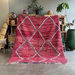 Roze Berber Boucherouite-tapijt - Ecovriendelijk Marokkaans, Nieuw