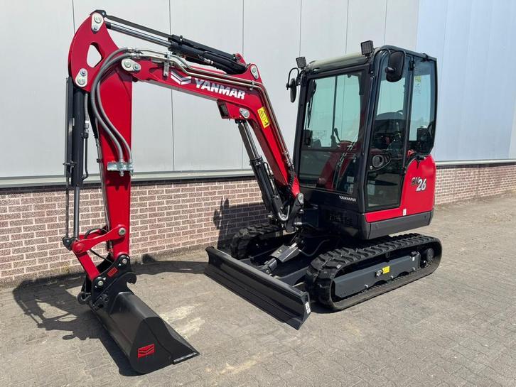 yanmar SV26 minigraver graafmachine compact 2740 kg, Zakelijke goederen, Machines en Bouw | Kranen en Graafmachines, Graafmachine