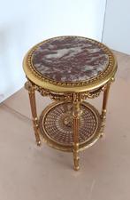 Table dappoint - Bois, Marbre