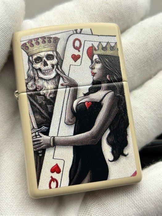 Zippo - Zonder Minimumprijs - Aansteker - Emaille, Messing, Verzamelen, Rookartikelen, Aanstekers en Luciferdoosjes