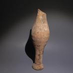 Bronstijd Terracotta Unguentiarium. 13 cm H. (Zonder