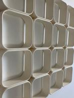Rek - Plastic - Seventies wall shelves, Antiquités & Art