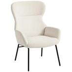 Moderne Gestoffeerde Stoel In Oorfauteuil-stijl, Hoge Rugleu, Verzenden, Nieuw