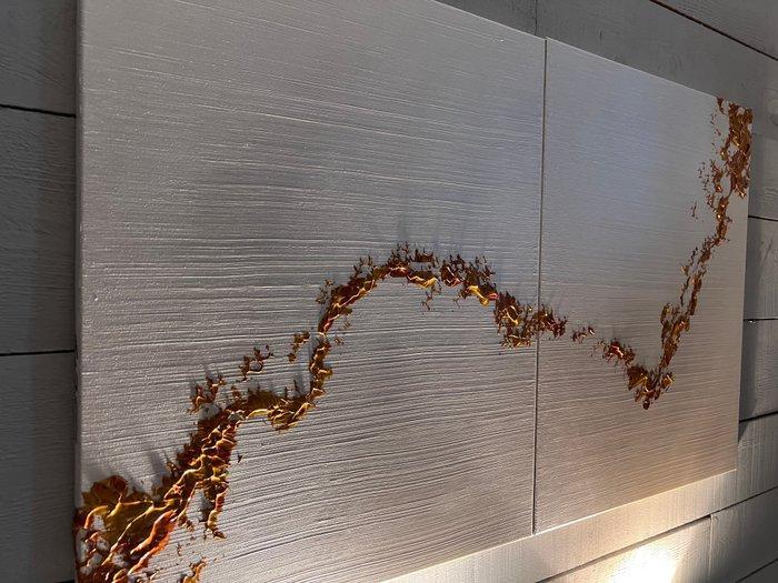 Ronan Martin - Storm at Daytime - XL, Antiek en Kunst, Kunst | Schilderijen | Modern