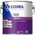Sigma S2U Satin / Contour PU Satin RAL 9010 | Zuiver Wit, Doe-het-zelf en Bouw, Nieuw, Verzenden