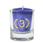 Geurkaars Chakra Votief - 6e Chakra Indigo, Ophalen of Verzenden, Nieuw