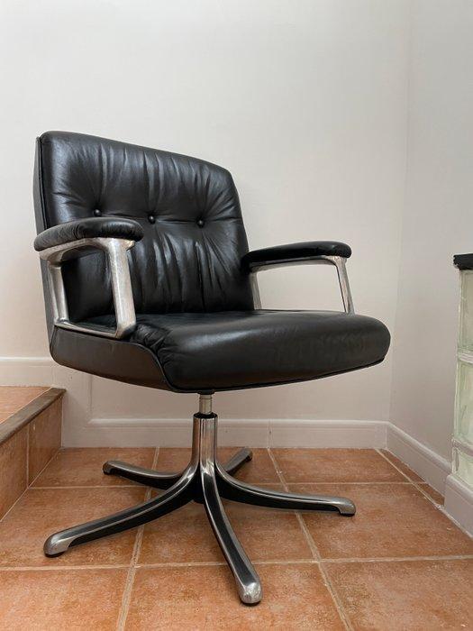 Tecno - Osvaldo Borsani - Bureaustoel - P126 - Aluminium, Antiquités & Art, Antiquités | Meubles | Chaises & Canapés