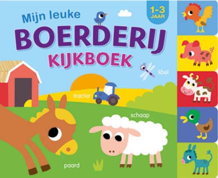 Mijn leuke boerderij kijkboek 9789044742893, Boeken, Kinderboeken | Baby's en Peuters, Gelezen, Verzenden