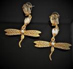 Oscar De La Renta - Verguld - Oorbellen - Libel