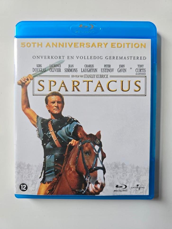 SPARTACUS (50TH ANNIVERSARY EDITION) (BLURAY), Cd's en Dvd's, Blu-ray, Gebruikt