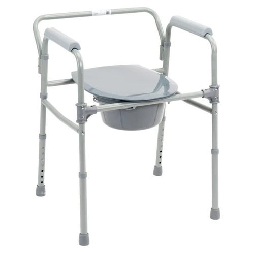 Toiletstoel, Postoel 3-in-1, inklapbaar, Diversen, Verpleegmiddelen, Ophalen of Verzenden