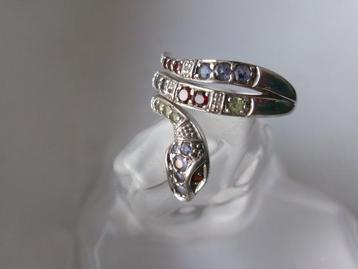 Argent, Bague Serpent - Bague - Style Art déco