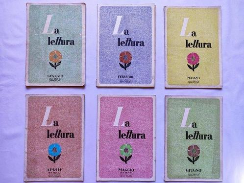 La Lettura. Lot with 12 issues - 1942, Antiquités & Art, Antiquités | Livres & Manuscrits