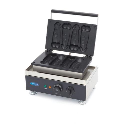 Wafelijzer - 4 Stuks - Penis, Elektronische apparatuur, Wafelijzers, Nieuw, Verzenden