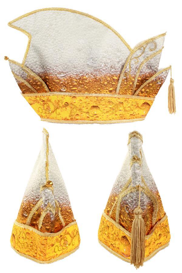 Prins Carnaval Steek Bier Geel Wit Bubbels Pils Drank Biertj, Kleding | Heren, Carnavalskleding en Feestkleding, Nieuw, Ophalen of Verzenden