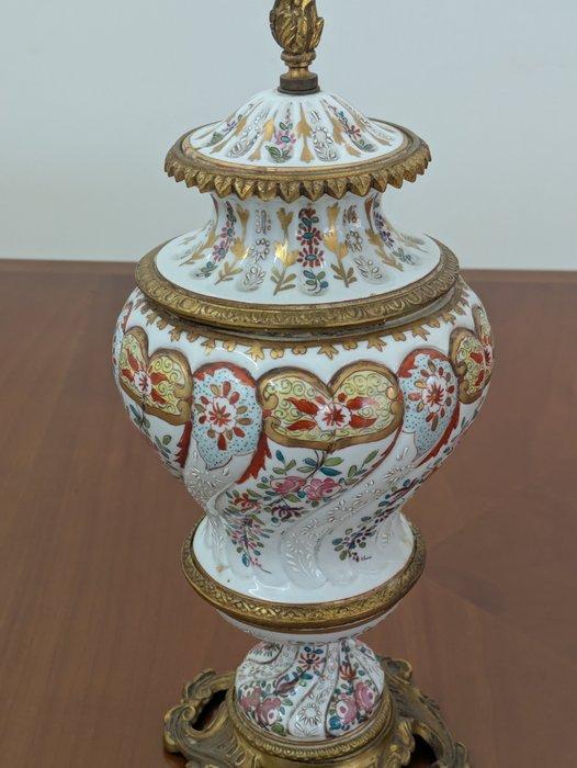 Edmé SAMSON - Vaas - Porselein, Brons, Antiek en Kunst, Antiek | Glaswerk en Kristal