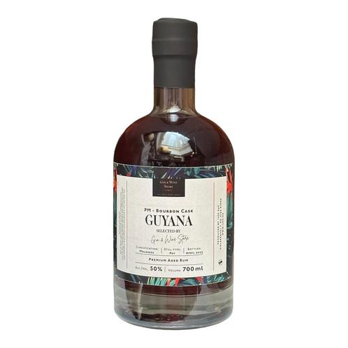 Rum Guyana Bourbon Cask 50° - 0,7L, Verzamelen, Wijnen