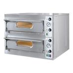 Pizza oven | 4+4 33Øcm | 9,4kW | Met chamotte bodem |, Verzenden, Nieuw in verpakking