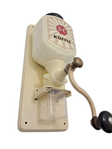 pe/de Douwe-Egberts - Koffiemolen - Hout, Keramiek, Messing beschikbaar voor biedingen